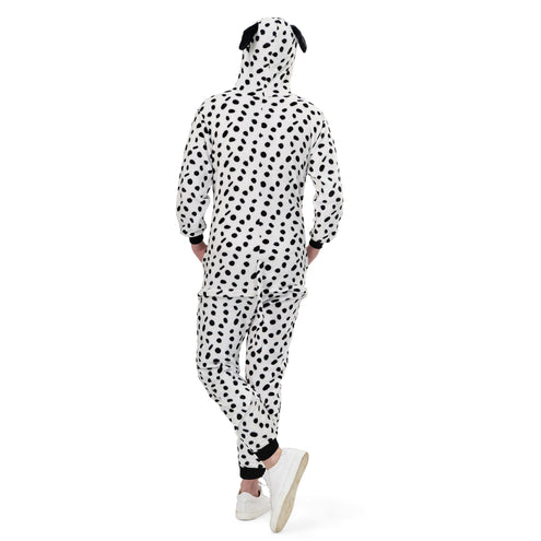Funny Fashion Dalmatiër pak onesie volwassenen Declan