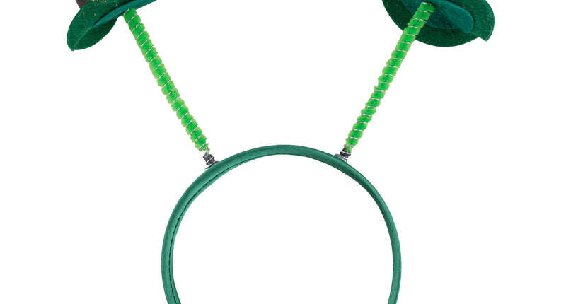 Funny Fashion Diadeem met mini hoedjes St. Patrick's Day