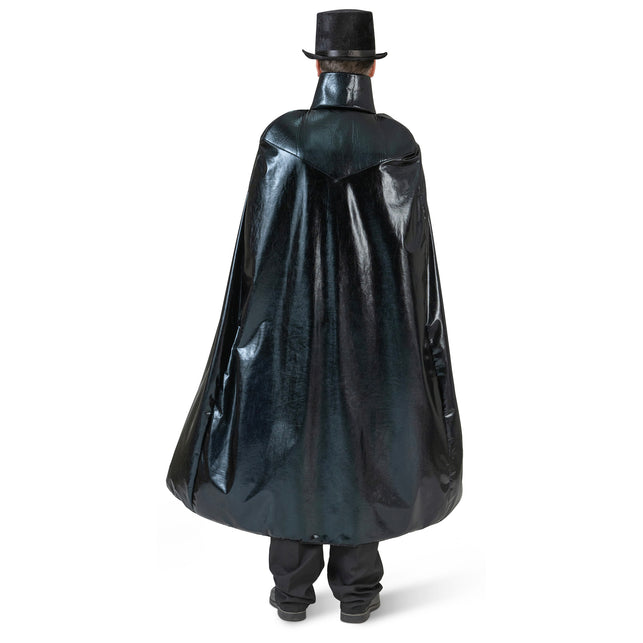 Funny Fashion Duivel cape volwassenen zwart