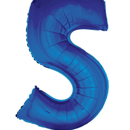 Funny Fashion Folieballon 102 cm blauw