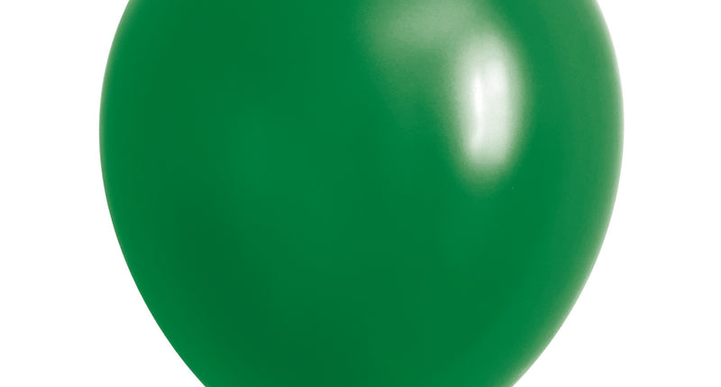 Funny Fashion Groene latex ballonnen 40st