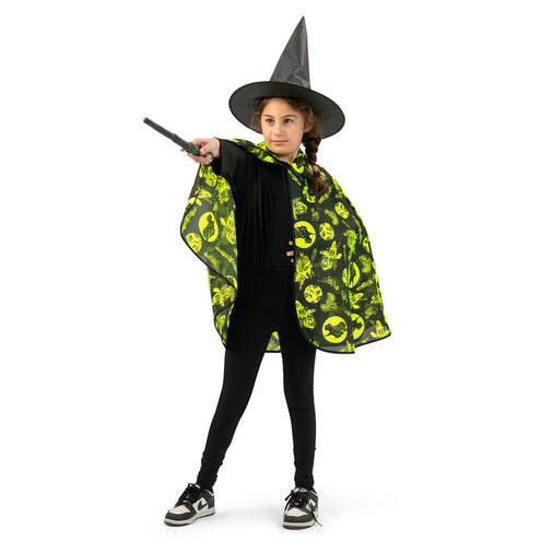 Funny Fashion Halloween cape fluo kind
