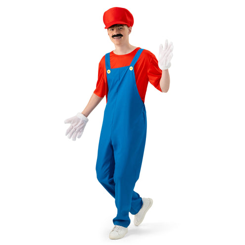 Funny Fashion Ma Rio loodgieter pak volwassenen