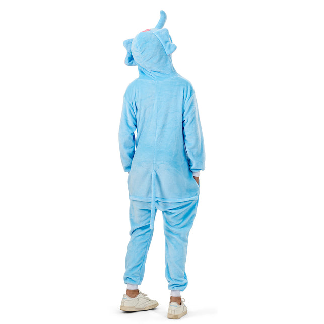Funny Fashion Olifant pak onesie volwassenen Elliot