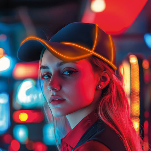 Funny Fashion Pet met verlichting groen