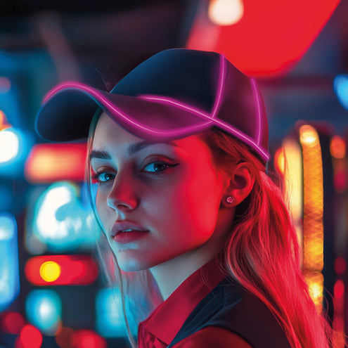 Funny Fashion Pet met verlichting roze