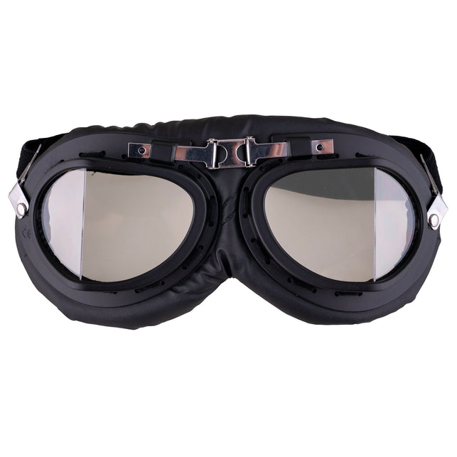 Funny Fashion Pilotenbril zwart retro vliegenier