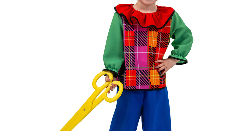 Funny Fashion Regenboog clownspak kind