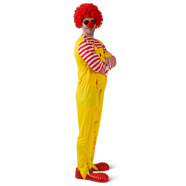 Funny Fashion Ronald clown geel Donaldo heren