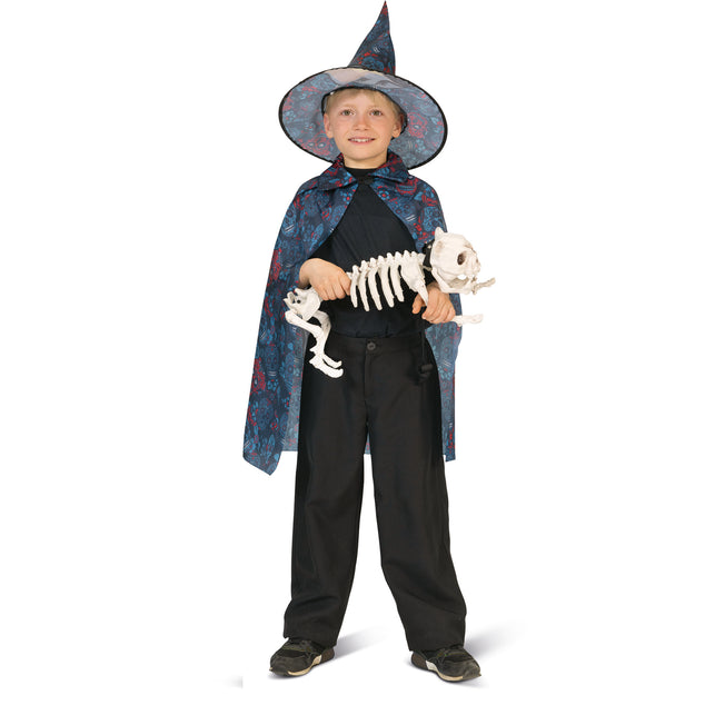 Funny Fashion Schedel cape kinderen