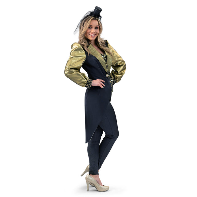 Funny Fashion Slipjas zwart/goud dames Tally