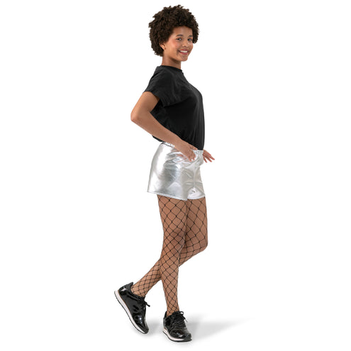 Funny Fashion Zilveren korte broek hotpants dames