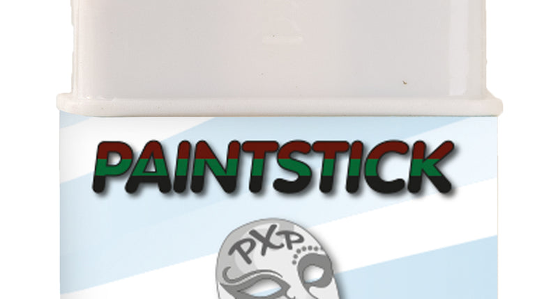 Paintstick camouflage met bruine, groene en zwarte schmink in één stick van PXP Professional Colours