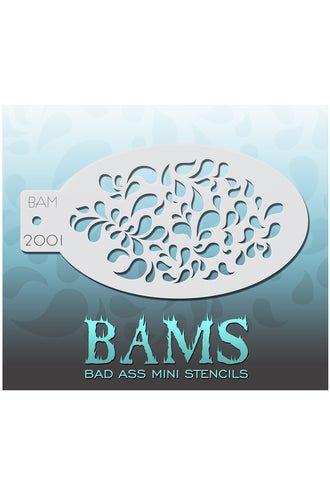 PartyXplosion Bad Ass BAM Schmink sjabloon 2001