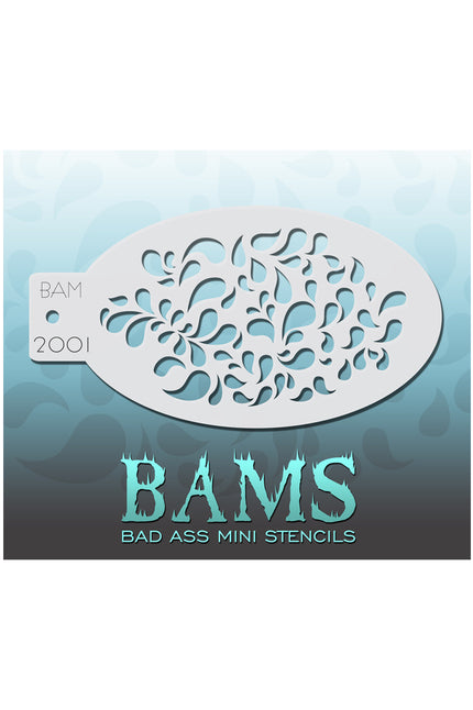 PartyXplosion Bad Ass BAM Schmink sjabloon 2001