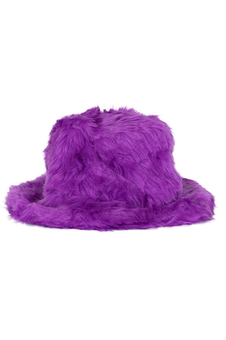 PartyXplosion Pluche vissershoed paars