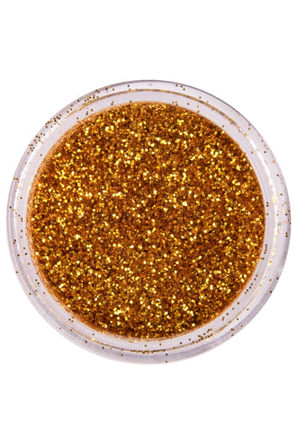 PXP Professional Colours PXP biologisch afbreekbaar poeder glitter Deep Gold 2,5 gram
