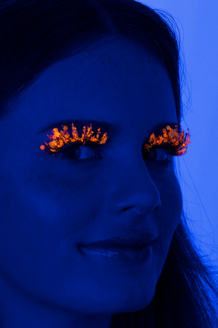 PXP Professional Colours PXP fluorescerende glitter wimpers zon