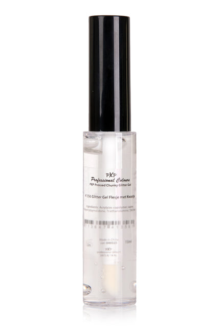 PXP Professional Colours PXP glitter fix gel flesje met kwastje