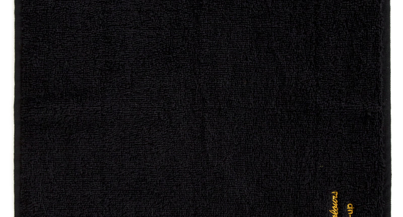 PXP Professional Colours PXP handdoekje zwart met goud borduursel