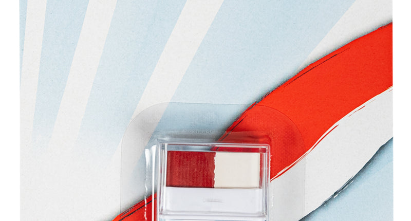 PXP Professional Colours PXP ministick rood/wit 7 gram