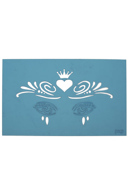 PXP Professional Colours PXP Schmink sjabloon Hartjes kroon