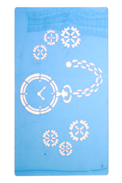 PXP Professional Colours PXP Schmink sjabloon Steampunk klok