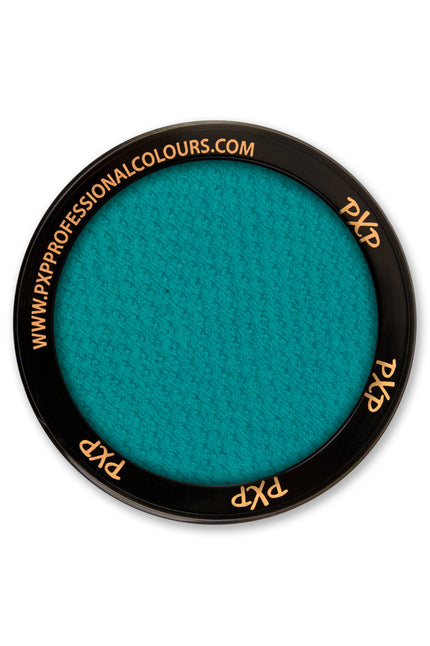 Waterschmink teal van PXP, blauwgroen potje van 10 gram voor gezicht en lichaam bij Halloween