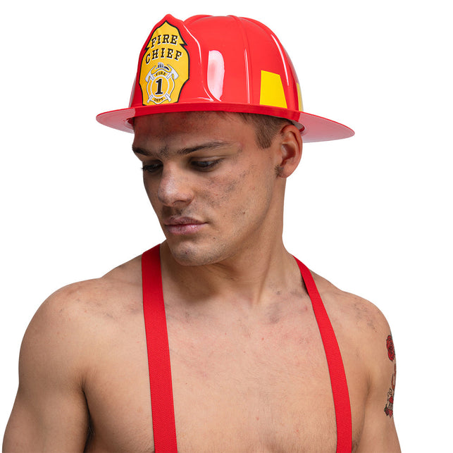 Wicked Costumes Brandweercommandant Helm volwassenen