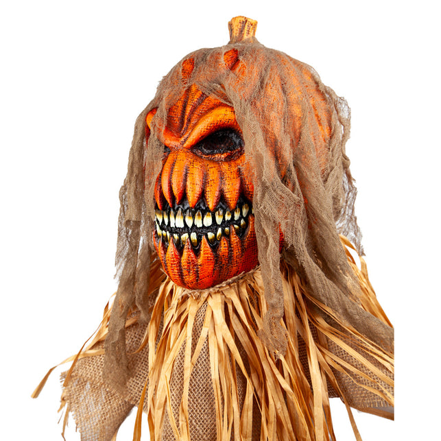 Wicked Costumes Masker pompoen vogelverschrikker