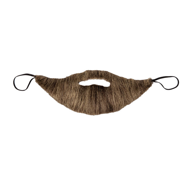 Wicked Costumes Realistische baard deluxe - Grijs