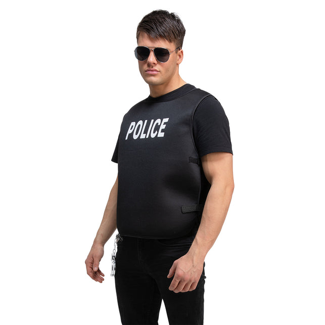 Wicked Costumes Vest politie kogelvrij vest