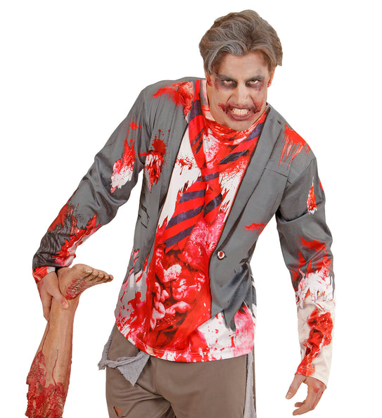 Widmann SRL 3D Zombie shirt man