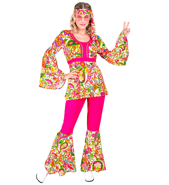 Widmann SRL 70s Hippie kostuum Annet