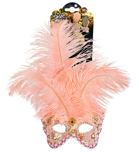 Widmann SRL Abrikoos kleurige oogmaskers