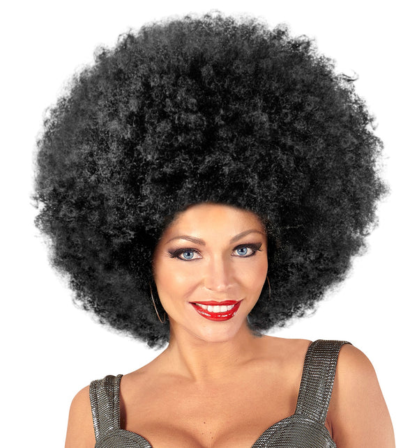 Widmann SRL Afro pruik zwart