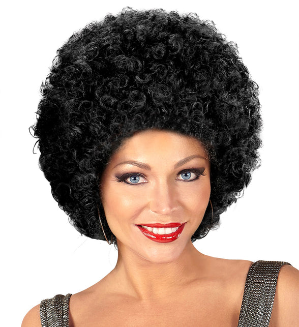 Widmann SRL Afro pruik zwart