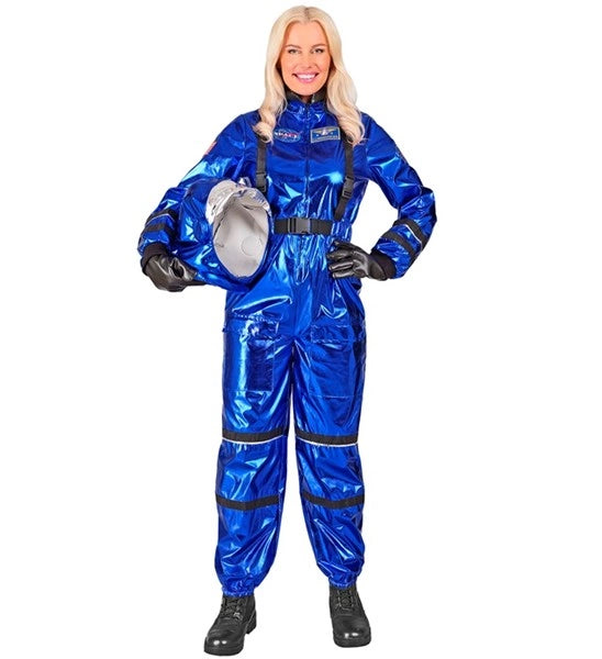 Widmann SRL Astronaut kostuum blauw dame Eva