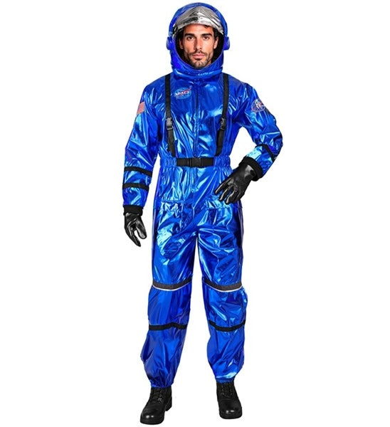 Widmann SRL Astronaut kostuum blauw heren Joep