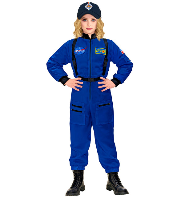 Widmann SRL Astronauten kostuum  blauw