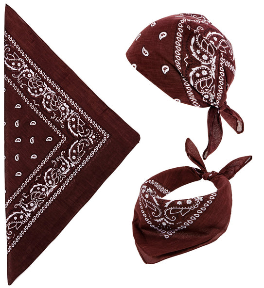 Widmann SRL Bandana bruin 55X55