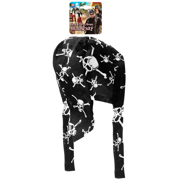 Widmann SRL Bandana schedel met kruisbotten