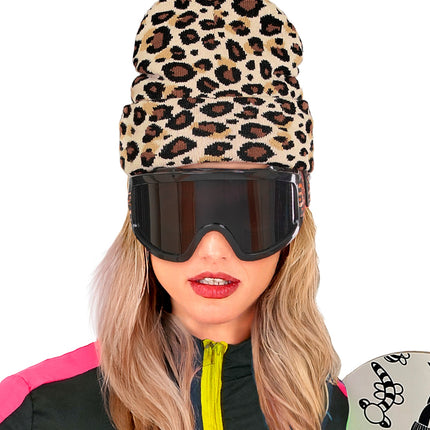 Widmann SRL Beanie luipaard
