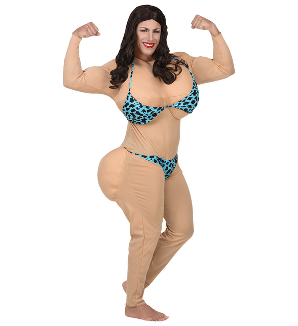 Widmann SRL Bikini babe kostuum unisex