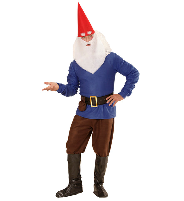 Widmann SRL Blauwe kabouter Wesley kostuum