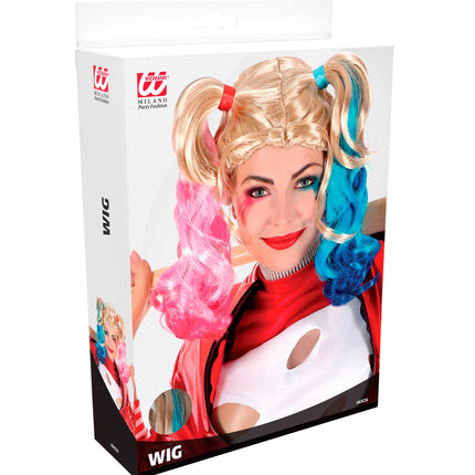 Widmann SRL Blonde Cosplay pruik