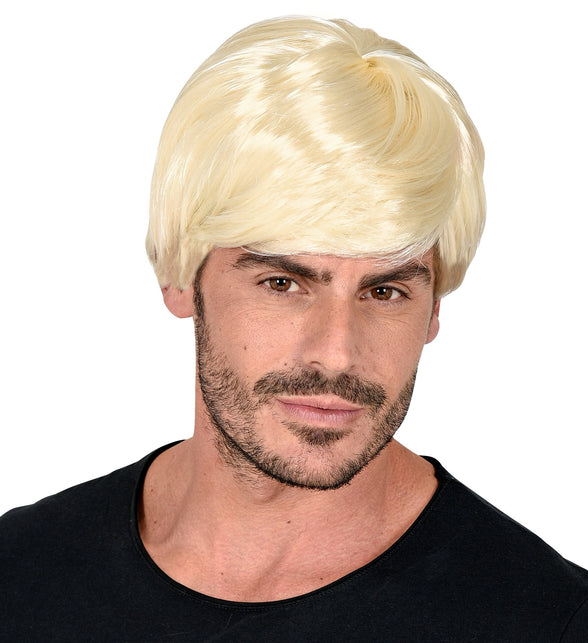 Widmann SRL Blonde karakter pruik heren