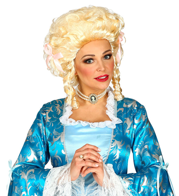 Widmann SRL Blonde pruik Koloniale vrouw