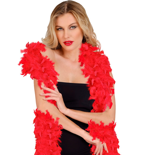 Widmann SRL Boa Esther rood 180cm