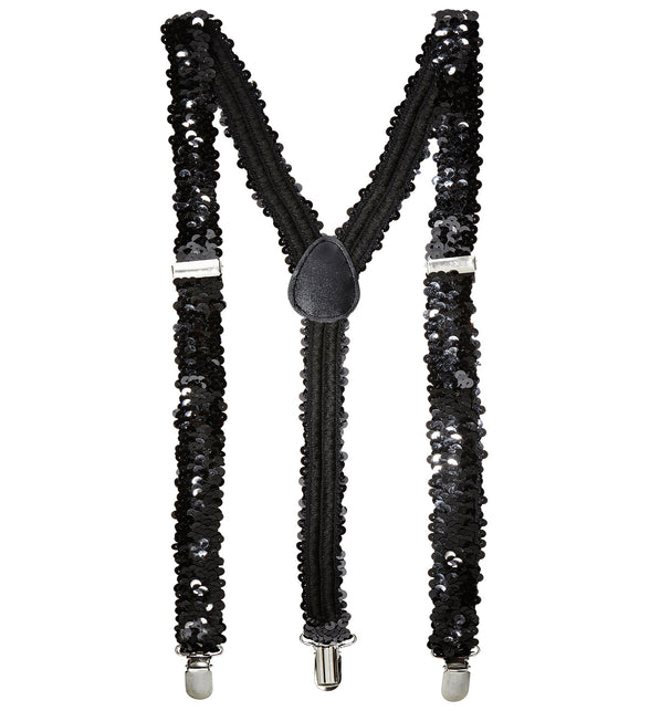 Widmann SRL bretel pailletten zwart